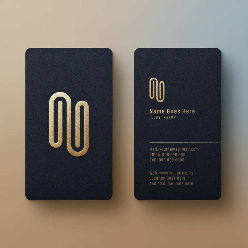 تصميم كرت شخصي للمصممين